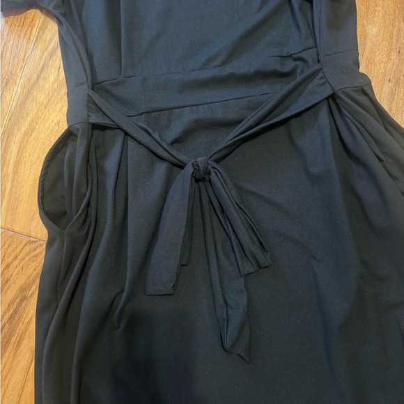 Zenana Tie Back Dress with Pockets - Picture 3 of 8
